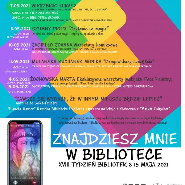 8-15 maja: XVIII Ogólnopolski Tydzień Bibliotek